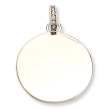 Marlyn Schiff Silver-Tone Charm Pendant