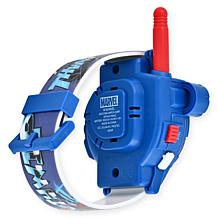 Marvel Spider-Man Unisex Child LCD Walkie-Talkie Set - Blue Silicone