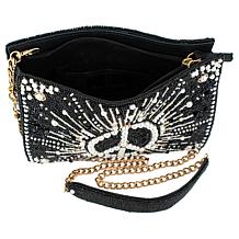 Mary Frances Hand-Beaded Crossbody Handbag