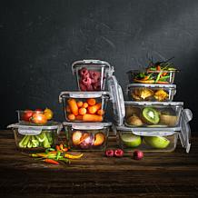 Mason Craft and More 18-Piece Glass Food Storage Set