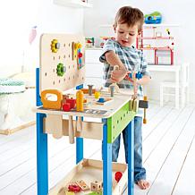 Master Kid's Wooden 35 Piece Workbench