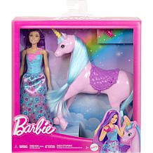 Mattel Barbie Fantasy Doll & Unicorn Toy Set