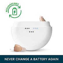 MDHearing NEO In-Ear OTC Hearing Aids w/2 Charging Cases