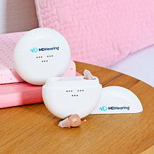MDHearing NEO In-Ear OTC Hearing Aids w/2 Charging Cases