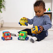 Melissa & Doug K's Kids Pull Back Vehicles 4-Piece Set