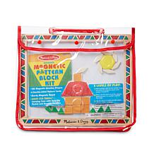 melissa & doug magnetic pattern block kit