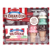 Melissa & Doug Scoop and Stack Ice Cream Cone Playset