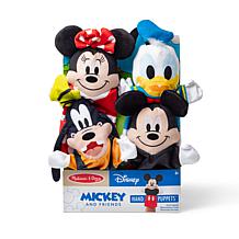 Melissa & Doug Set of 4 Mickey Mouse Club-Themed Hand Puppets