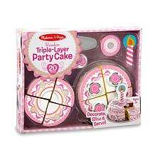 Melissa & Doug Triple-Layer Party Cake