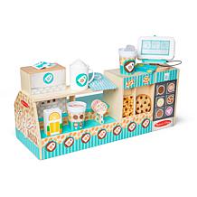 Melissa & Doug Wooden Café Barista Coffee Shop 35-Piece Set