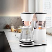 Melitta 12-Cup Luxe Drip Coffee Maker with Revolving Dashboard Copp...