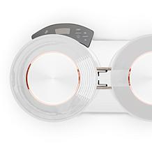 Melitta 12-Cup Luxe Drip Coffee Maker with Revolving Dashboard Copp...