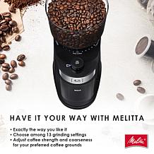 Melitta Whole Bean Flat Burr Grinder