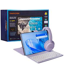 Memorex 11" 128GB Tablet Bundle with Keyboard, Case and Headphones