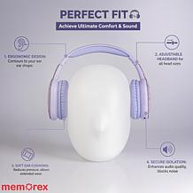 Memorex Faux Diamond-Encrusted Wireless Bluetooth Headphones
