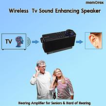 Memorex Wireless Sound Enhancing TV Speaker w/Rechargeable Bluetooth