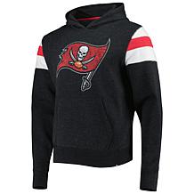 Men's '47 Black Tampa Bay Buccaneers Premier Nico Pullover Hoodie