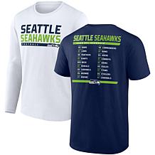 Men's Fanatics College Navy/White Seattle Seahawks Two-Pack 2023 Sc...