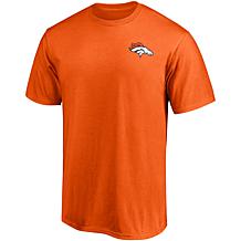 Men's Fanatics Orange Denver Broncos Team #1 Dad T-Shirt