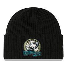 Youth New Era Black Green Bay Packers 2022 Salute to Service Knit Hat