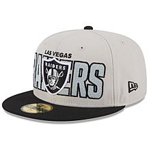 Men's New Era Stone/Black Las Vegas Raiders 2023 NFL Draft On Stage...