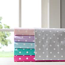 Mi Zone Polka Dot Cotton Sheet Set - Pink - Queen