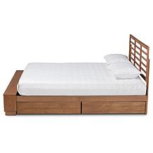 Milana 4-Drawer Queen Size Platform Storage Bed