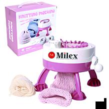 Milex 48-Needle Knitting Machine with Accessory Kit