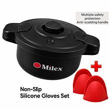 Milex Insta Microwave Pressure Cooker with Silicone Mitts