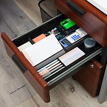 Mind Reader 2-Piece Mesh Deep Drawer Desk Organizer