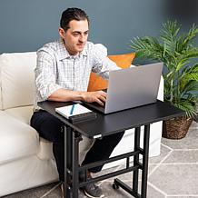 Mind Reader 2-Tier Extra Large Mobile Sitting/Standing Desk