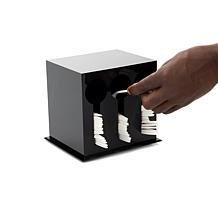 Mind Reader 3 Compartment Plastic Utensil Dispense
