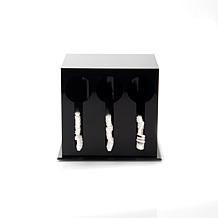Mind Reader 3 Compartment Plastic Utensil Dispense