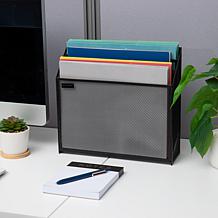 Mind Reader 3-Tier Jumbo Mesh Magazine & File Organizer