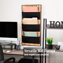Mind Reader 3 Tier Wall Mounted File Organizer 