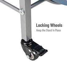 Mind Reader 4-Tier Rolling Water Jug Stand 16.5"L x 13.75"W x 41"H