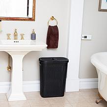 Mind Reader 40 Liter Laundry Hamper Set of 2 Black