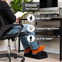 Mind Reader Air Cloud Memory Foam Under Desk Footrest