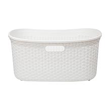 Mind Reader Basket Collection Laundry Basket 40 Liter Capacity Cut ...