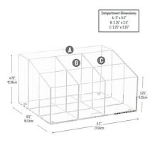 Mind Reader Desktop Organizer 7-compartment