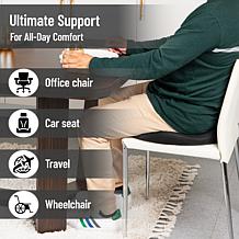 Mind Reader Donut Pillow with Air Cloud Technology Seat Cushion