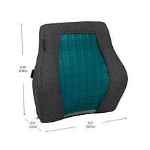 Mind Reader Ergonomic Lower Back Cushion Office Chair Memory Foam