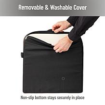 Mind Reader Ergonomic Office Chair Cushion Gray