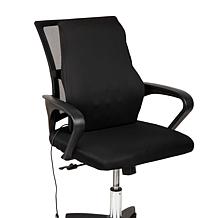 Mind Reader Heated Air Cloud Lumbar Cushion Ergonomic Memory Foam