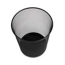 Mind Reader Mesh Trash Can Set of 3 Wastepaper Basket Round