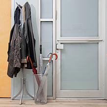Mind Reader Metal Mesh Umbrella Holder Basket