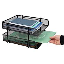 Mind Reader Network Collection 2Tier Paper Tray File & Document Holder