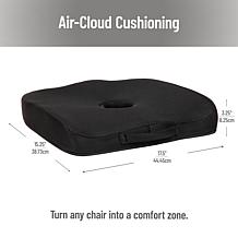 Mind Reader Office Chair Cushion Ergonomic Orthopedic Portable