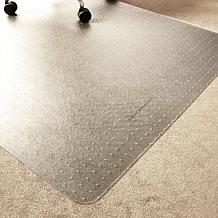 Mind Reader Office Chair Mat for Carpet Chair Mat PVC Set of 2
