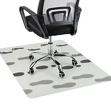 Mind Reader Office Chair Mat for Carpet Under Desk Polycarbonate